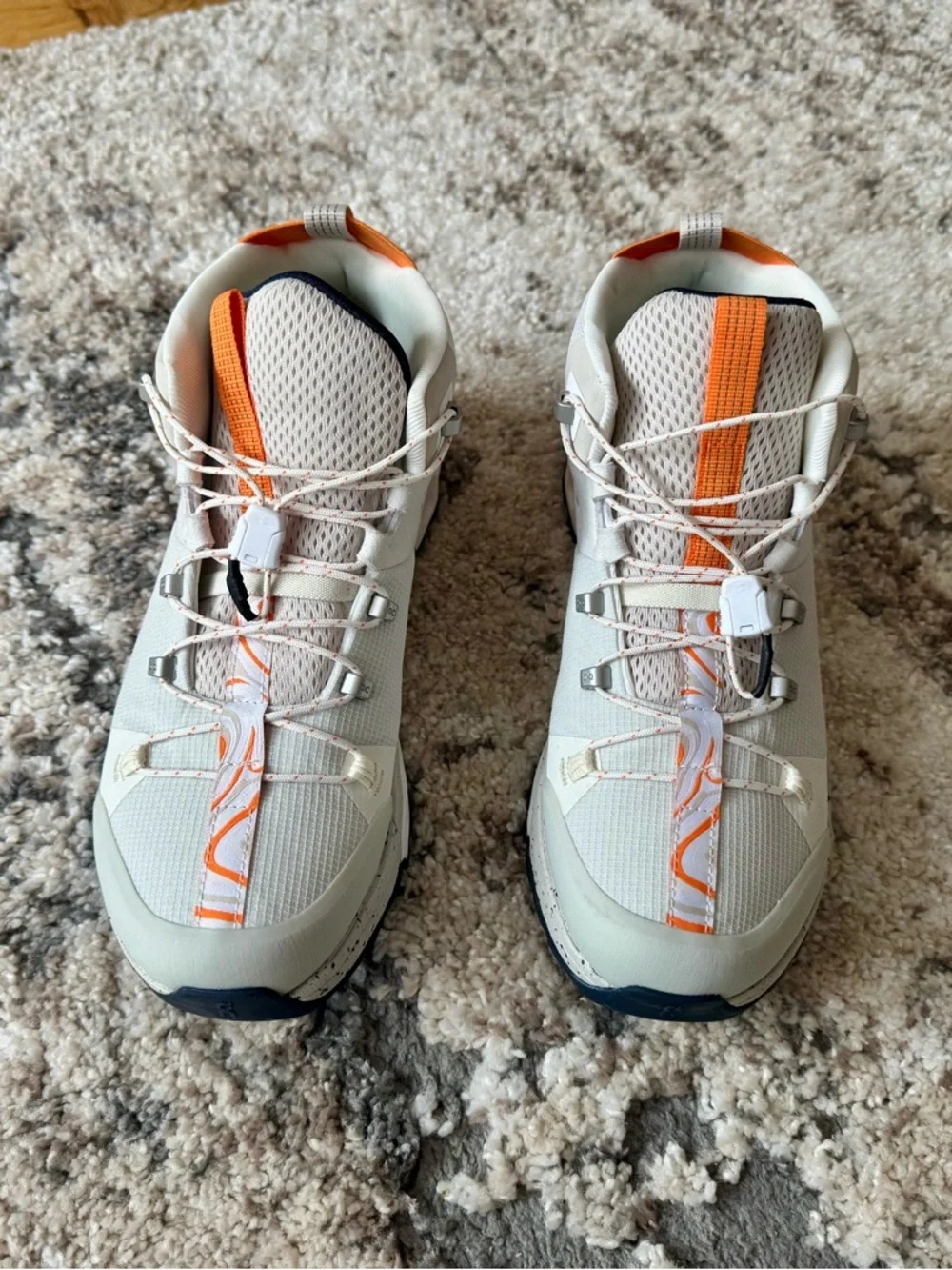 On Running Cloudtrax White&Orange and hiking shoes M 8